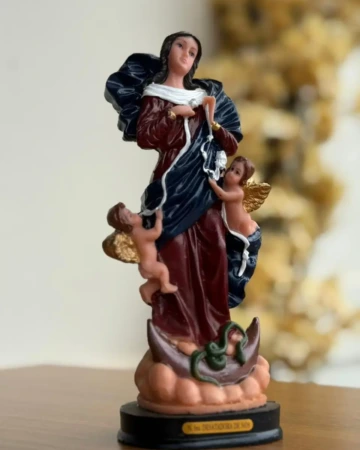 Afeto Presentes Religiosos - Imagem Sacra - Nossa Senhora das Lágrimas - 20cm - em resina nacional (cópia)