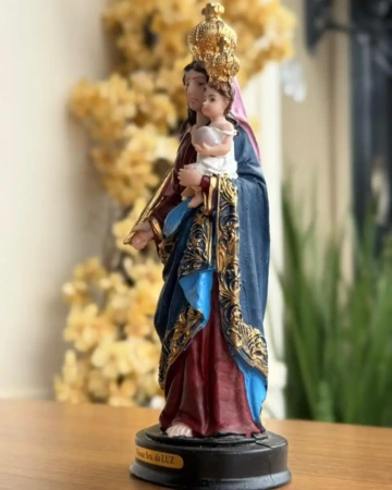 Afeto Presentes Religiosos - Imagem Sacra - Nossa Senhora das Lágrimas - 20cm - em resina nacional (cópia)