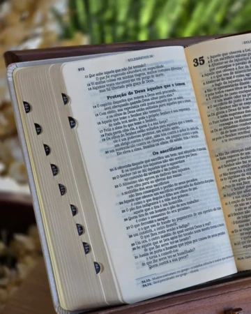 Afeto Presentes Religiosos - Bíblia Ave Maria - Capa Santíssimo Sacramento -