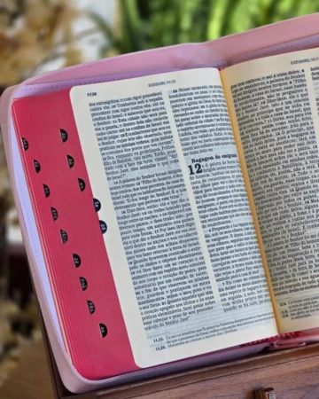 Afeto Presentes Religiosos - Bíblia Ave Maria - Capa Santíssimo Sacramento -