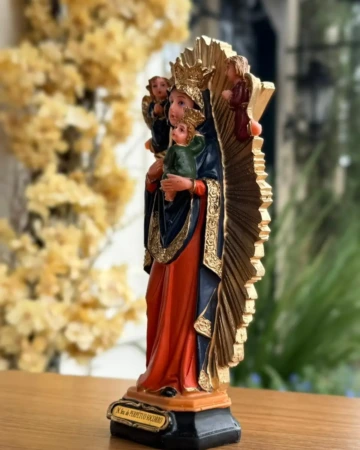 Afeto Presentes Religiosos - Imagem Sacra - Nossa Senhora das Lágrimas - 20cm - em resina nacional (cópia)