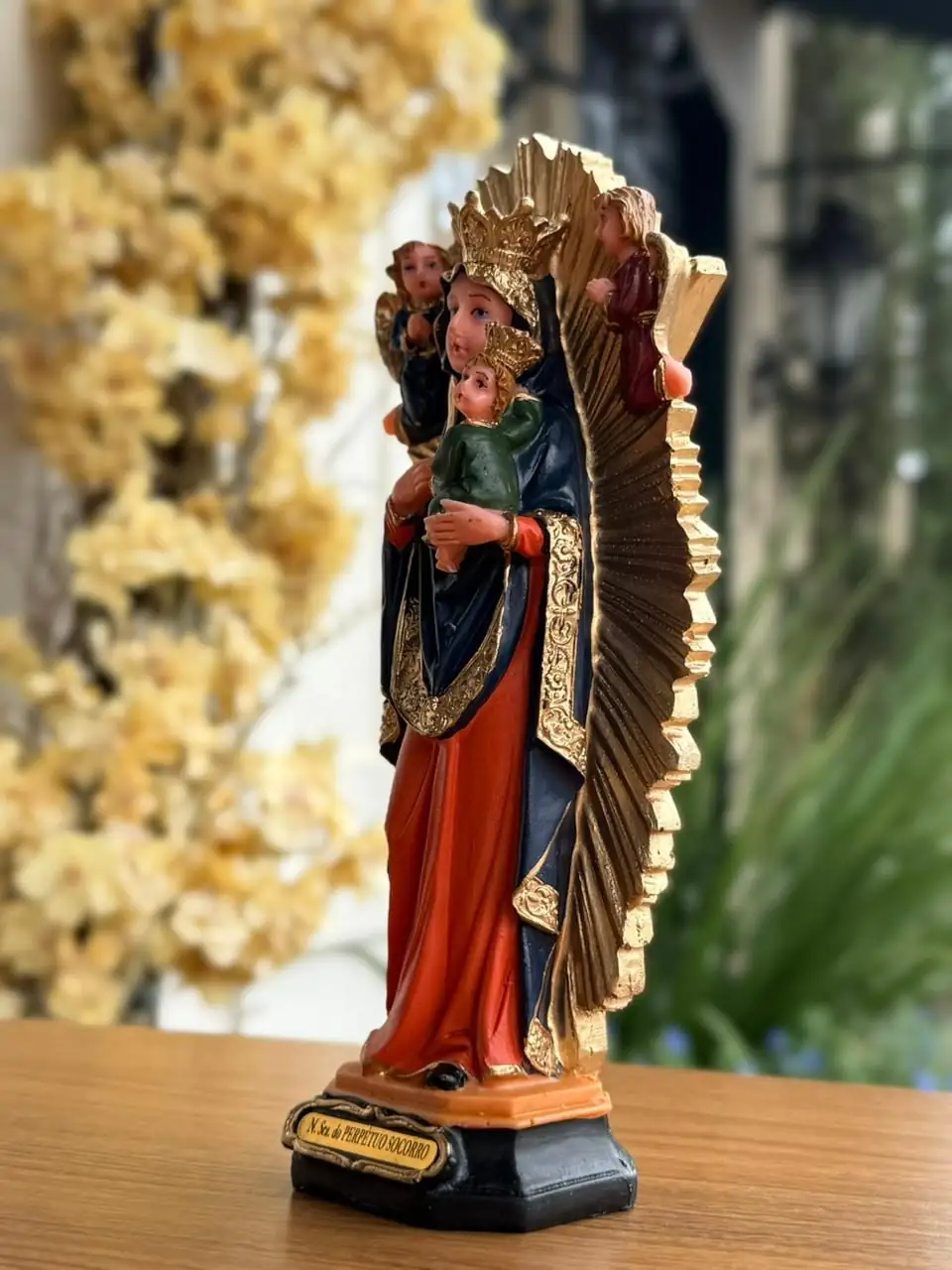 Afeto Presentes Religiosos – Imagem Sacra – Nossa Senhora das Lágrimas – 20cm – em resina nacional (cópia) Afeto Presentes Religiosos - Imagem Sacra - Nossa Senhora das Lágrimas - 20cm - em resina nacional (cópia)