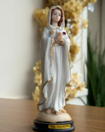 Afeto Presentes Religiosos - Imagem Sacra - Nossa Senhora das Lágrimas - 20cm - em resina nacional (cópia)