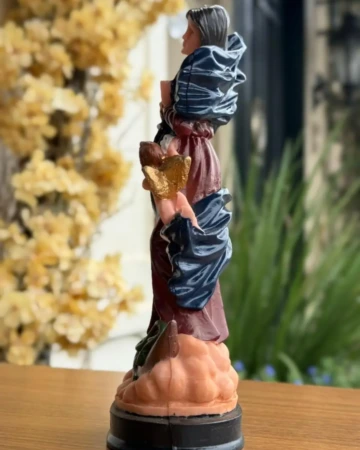 Afeto Presentes Religiosos - Imagem Sacra - Nossa Senhora das Lágrimas - 20cm - em resina nacional (cópia)
