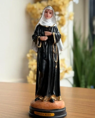 Afeto Presentes Religiosos - Imagem Sacra - Nossa Senhora das Lágrimas - 20cm - em resina nacional (cópia)