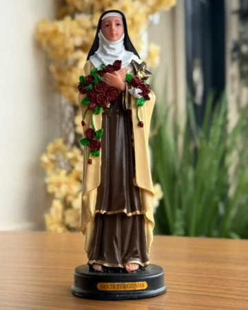 Afeto Presentes Religiosos - Imagem Sacra - Nossa Senhora das Lágrimas - 20cm - em resina nacional (cópia)
