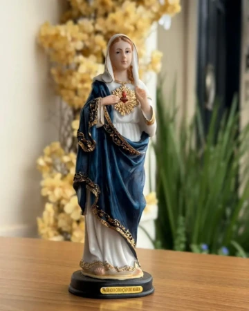 Afeto Presentes Religiosos - Imagem Sacra - Nossa Senhora das Lágrimas - 20cm - em resina nacional (cópia)
