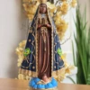 Afeto Presentes Religiosos - Imagem Sacra - Nossa Senhora Aparecida - 28cm - em resina nacional