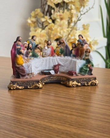 Afeto Presentes Religiosos - Imagem Sacra - Nossa Senhora Auxiliadora - 30cm - em resina importada (cópia)