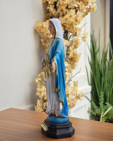 Afeto Presentes Religiosos - Imagem Sacra - Nossa Senhora das Graças - 38cm - em resina importada