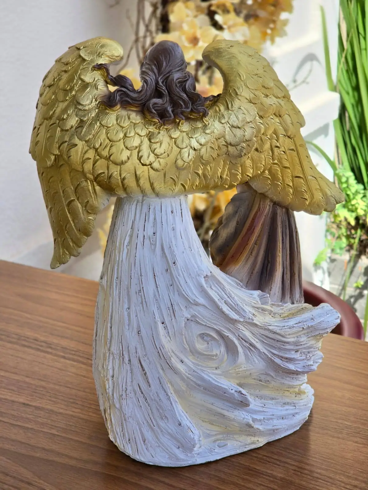 Afeto Presentes Religiosos – Imagem Sacra – Sagrada Família com Anjo – 30cm – em resina importada Afeto Presentes Religiosos - Imagem Sacra - Sagrada Família com Anjo - 30cm - em resina importada