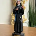 Imagem Sacra - Santa Faustina - 20cm - em resina nacional
