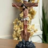Afeto Presentes Religiosos - Imagem Sacra - São Francisco - 20cm - em resina nacional