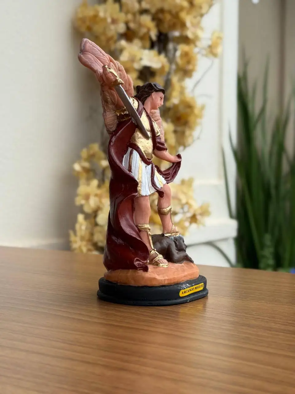 Afeto Presentes Religiosos – Imagem Sacra – São Miguel Arcanjo – 20cm – em resina nacional Afeto Presentes Religiosos - Imagem Sacra - São Miguel Arcanjo - 20cm - em resina nacional