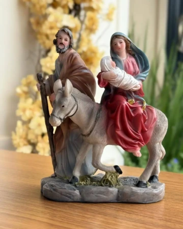 Afeto Presentes Religiosos - Imagem Sacra - São Miguel Arcanjo - 20cm - em resina nacional