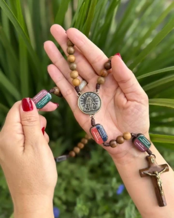 Afeto Presentes Religiosos - Terço - Nossa Senhora de Fátima