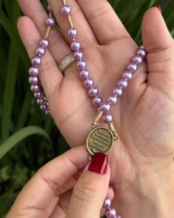 Afeto Presentes Religiosos - Terço - Nossa Senhora de Fátima