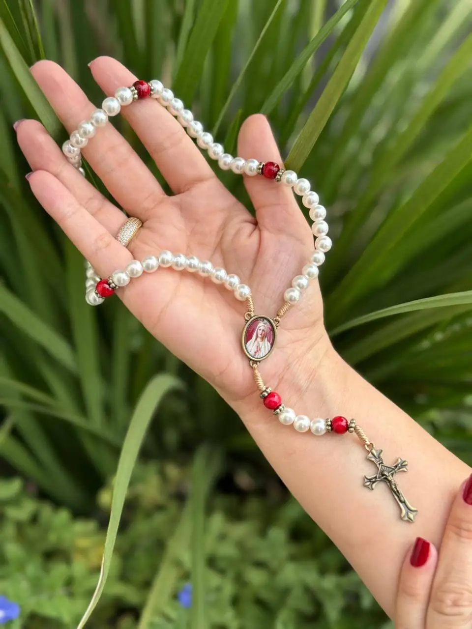 Afeto Presentes Religiosos – Terço – Nossa Senhora de Fátima Afeto Presentes Religiosos - Terço - Nossa Senhora de Fátima