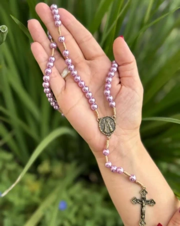 Afeto Presentes Religiosos - Terço - Nossa Senhora de Fátima