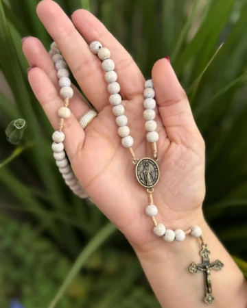 Afeto Presentes Religiosos - Terço - Nossa Senhora de Fátima