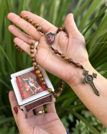Afeto Presentes Religiosos - Terço - Nossa Senhora de Fátima