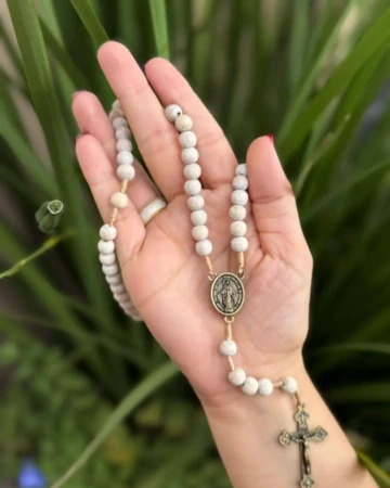 Afeto Presentes Religiosos - Terço - Nossa Senhora de Fátima
