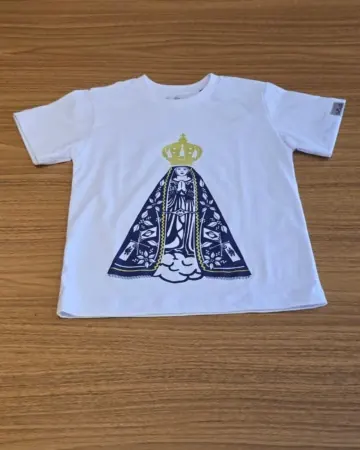 Afeto Presentes Religiosos - Boby Infantil - Nossa Senhora Aparecida - Azul