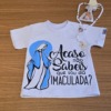 Afeto Presentes Religiosos - Boby Infantil - Nossa Senhora Aparecida - Azul