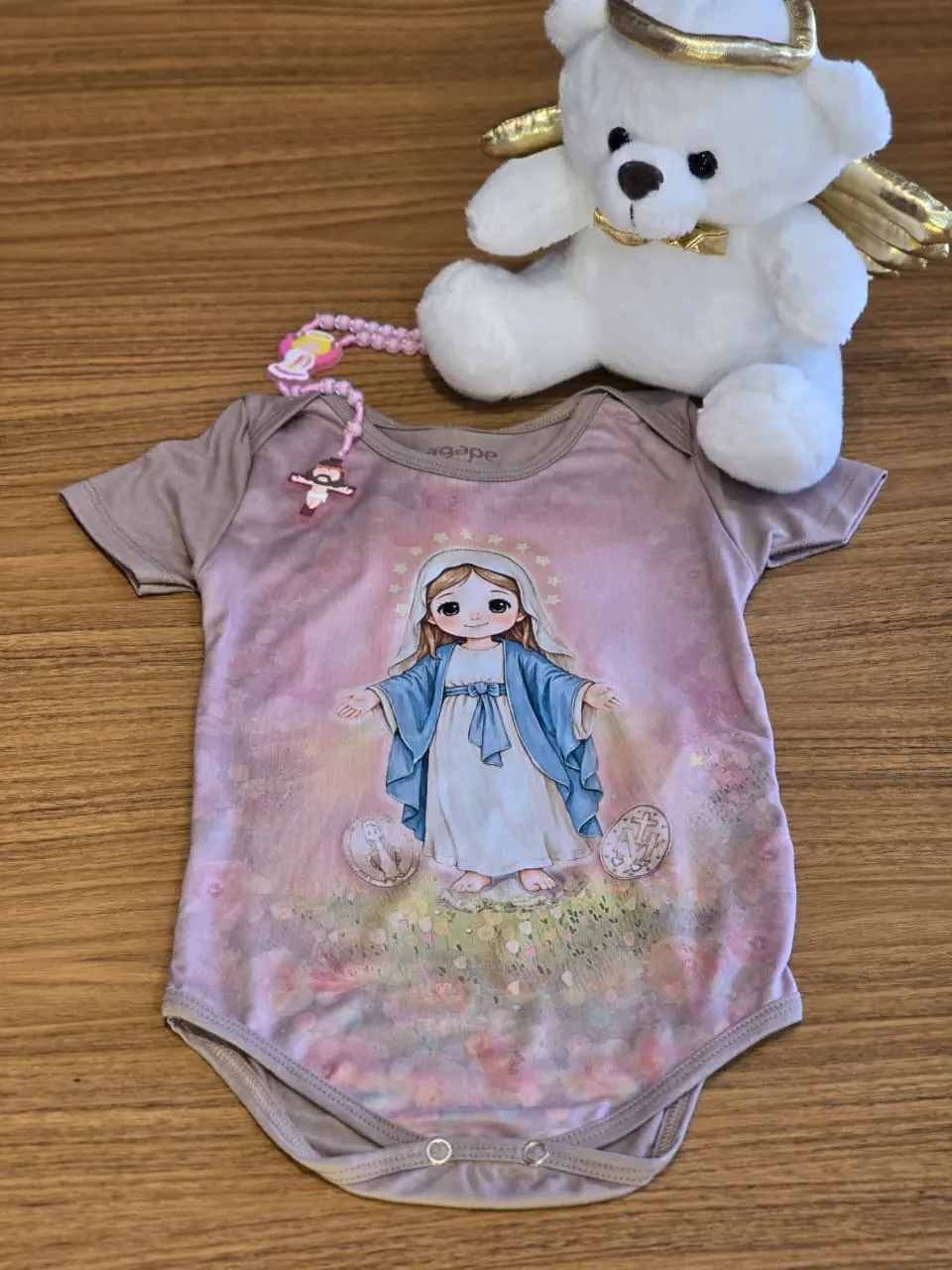 Afeto Presentes Religiosos – Boby Infantil – Nossa Senhora das Graças – Nude Afeto Presentes Religiosos - Boby Infantil - Nossa Senhora das Graças - Nude