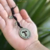 Afeto Presentes Religiosos - Chaveiro Dezena Aberta com medalha de São Bento em Ouro Velho (cópia)
