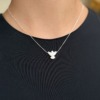Afeto Presentes Religiosos - Gargantilha - Aparecida - Cravejada - 44cm
