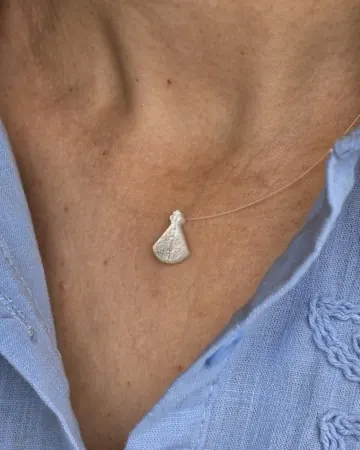 Afeto Presentes Religiosos - Gargantilha - Sagrado Coração - Cravejado - 44cm (cópia)